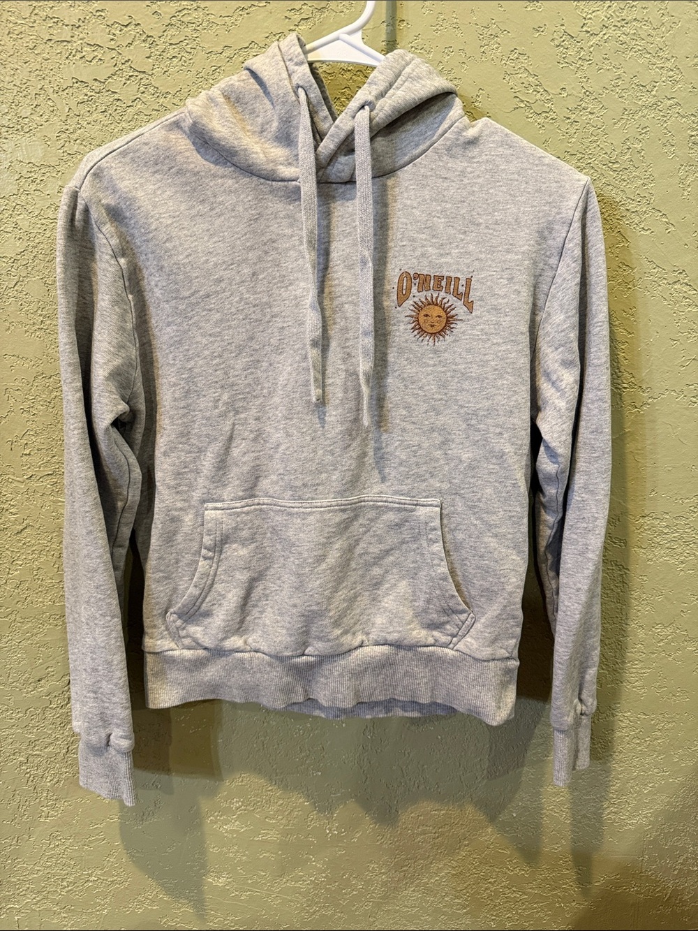O'Neill Light Gray Hoodie with Sun Logo
